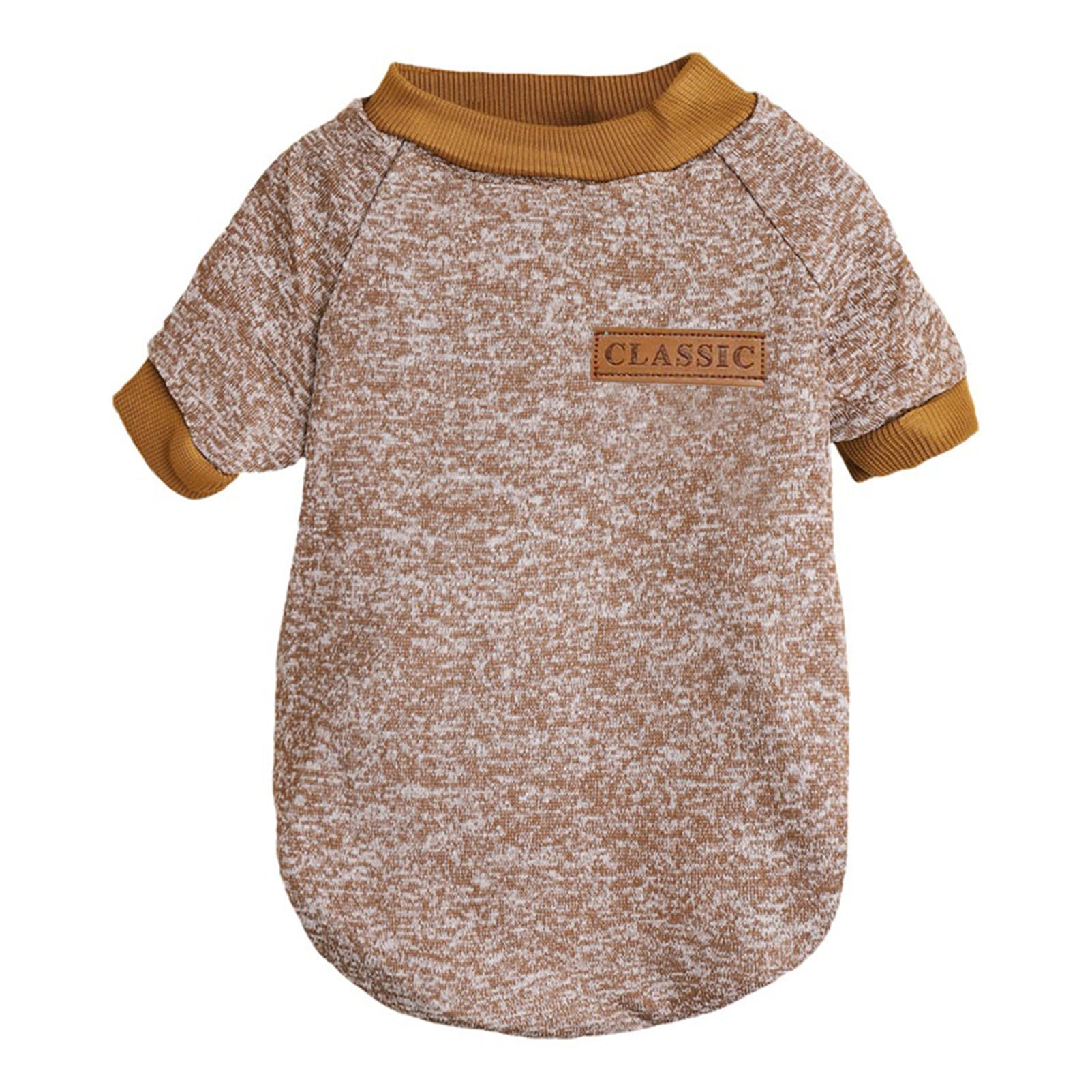 Jecikelon Dog Clothes Dogs Sweater Soft Puppies Clothing Winter Puppy Sweaters Warm Outfit For Dogs Small Xxs Xs Cat Apparel (Xx